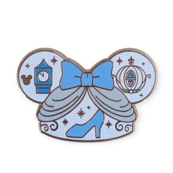 Cinderella Disney Pin: Mickey Mouse Ear Hat - Picture 2 of 2